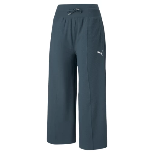Спортивні штани жіночі Puma HER Straight Pants темно-синього кольору