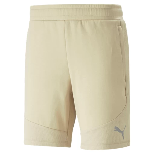 Шорты мужские Puma EVOSTRIPE Shorts молочного цвета