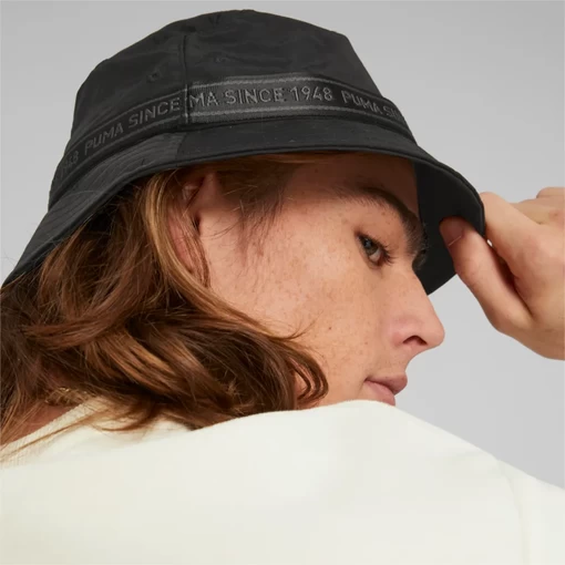 Панама чоловіча-жіноча Puma Prime Color Block Bucket Hat чорного кольору