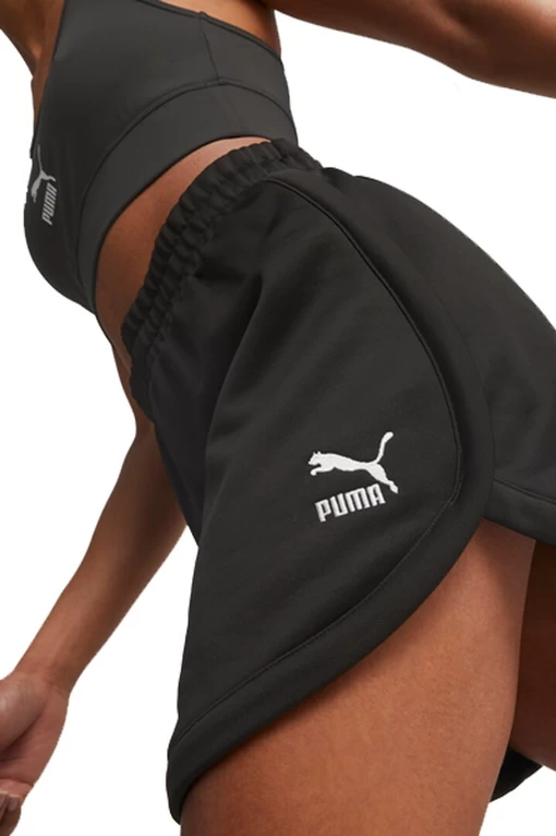 Спортивная юбка женская Puma CLASSICS A-LINE SKIRT черного цвета