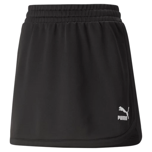 Спортивная юбка женская Puma CLASSICS A-LINE SKIRT черного цвета