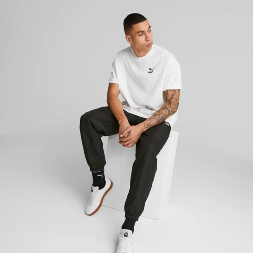 Футболка чоловіча Puma CLASSICS Oversized Tee білого кольору
