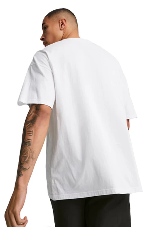 Футболка чоловіча Puma CLASSICS Oversized Tee білого кольору