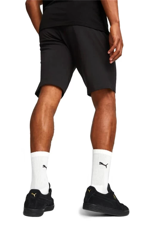 Шорты мужские Puma ESS Jersey Shorts черного цвета