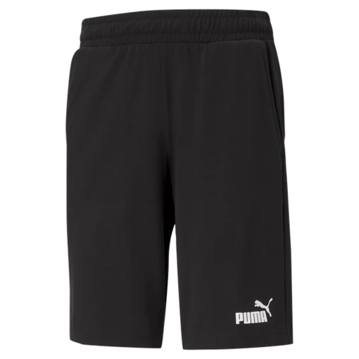 Шорты мужские Puma ESS Jersey Shorts черного цвета