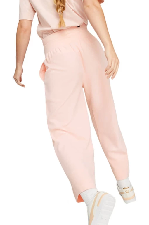 Спортивні штани жіночі Puma HER Straight Pants світло-рожевого кольору