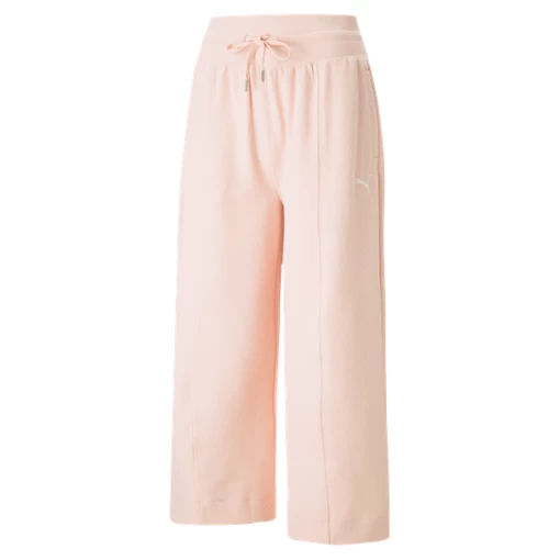 Спортивні штани жіночі Puma HER Straight Pants світло-рожевого кольору