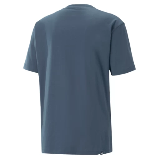 Футболка мужская Puma RAD/CAL Tee темно-синего цвета