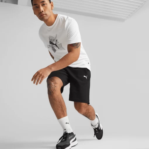 Шорты мужские Puma RAD/CAL Shorts черного цвета