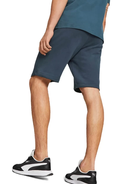 Шорти чоловічі Puma ESS ELEVATED Shorts темно-синього кольору