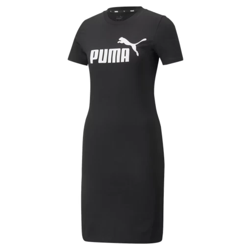 Сукня спортивна жіноча Puma ESS Slim Tee Dress чорного кольору