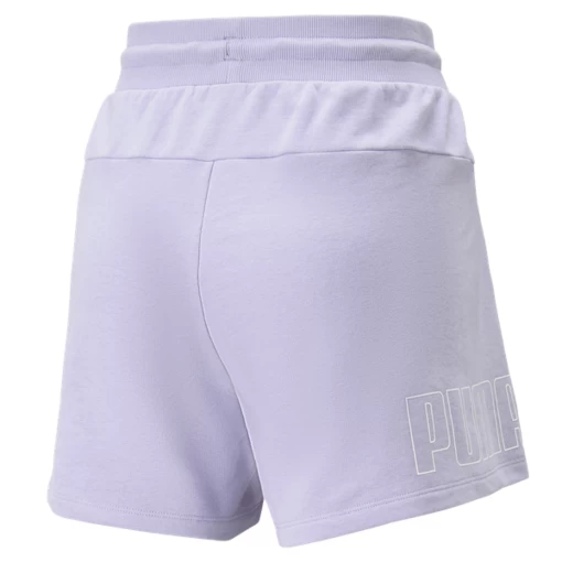 Спортивні шорти жіночі Puma POWER Colorblock Shorts бузкового кольору