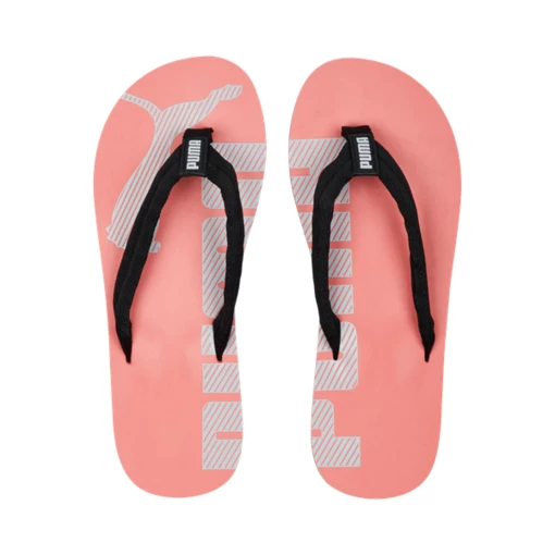 Шлепанцы женские Puma Epic Flip v2 черно-розового цвета