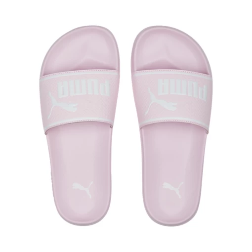 Шлепанцы женские Puma Leadcat 2.0 бело-розового цвета
