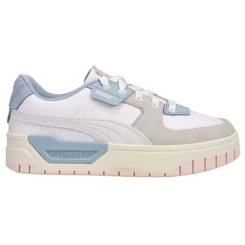 Кроссовки женские Puma Cali Drem бело-голубого цвета