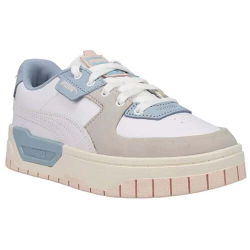 Кроссовки женские Puma Cali Drem бело-голубого цвета