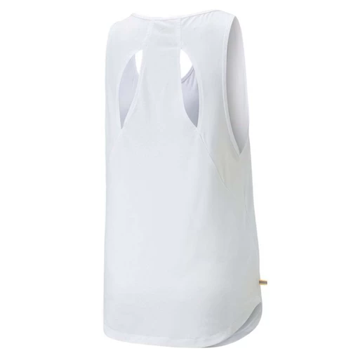 Майка женская Puma Running Tank белого цвета
