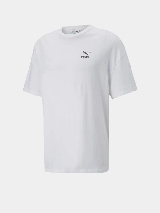 Футболка чоловіча Puma Classics Oversized білого кольору