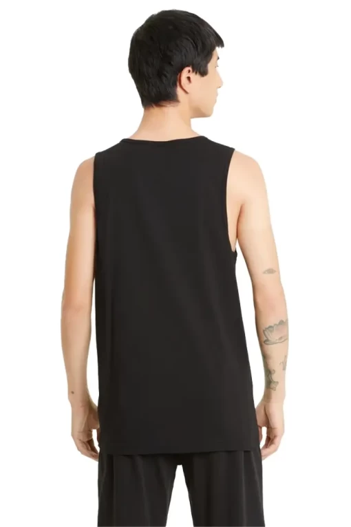 Майка мужская Puma ESS Tank черного цвета