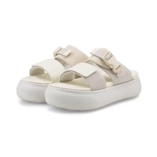 Сандалії жіночі Puma Suede Mayu Sandal Wns молочного кольору