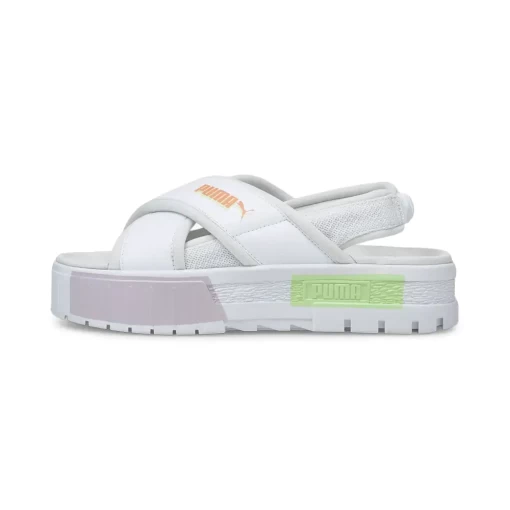 Сандалії жіночі Puma Mayze Sandal Wns Mismatched білого кольору