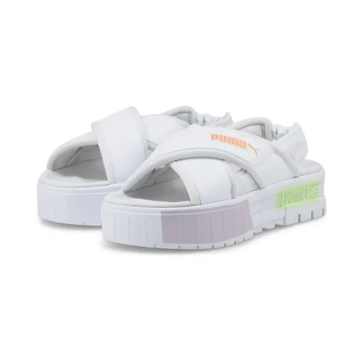 Сандалії жіночі Puma Mayze Sandal Wns Mismatched білого кольору