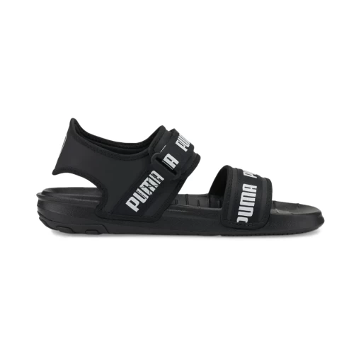 Сандалии женские Puma Softride Sandal Wns Signature черного цвета