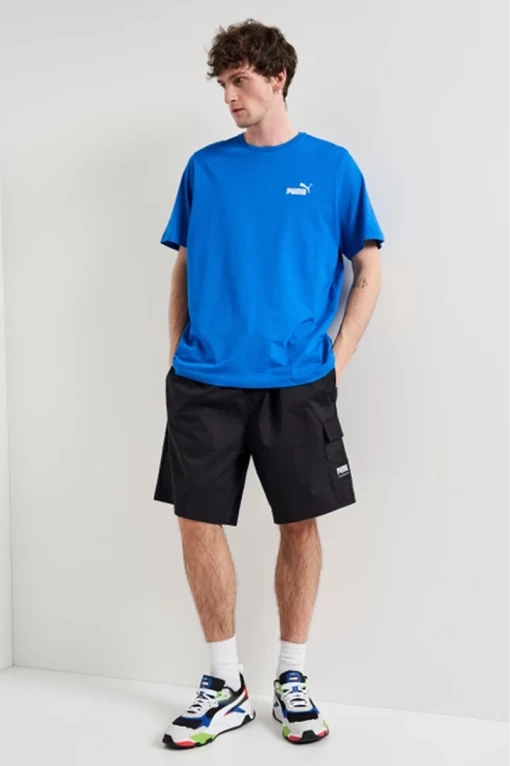 Футболка чоловіча Puma ESS Small Logo Tee синього кольору