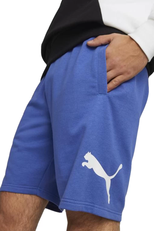 Шорты мужские Puma POWER Shorts синего цвета