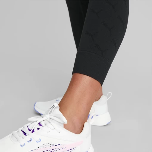Легінси жіночі Puma EVOKNIT 7/8 Tights чорного кольору