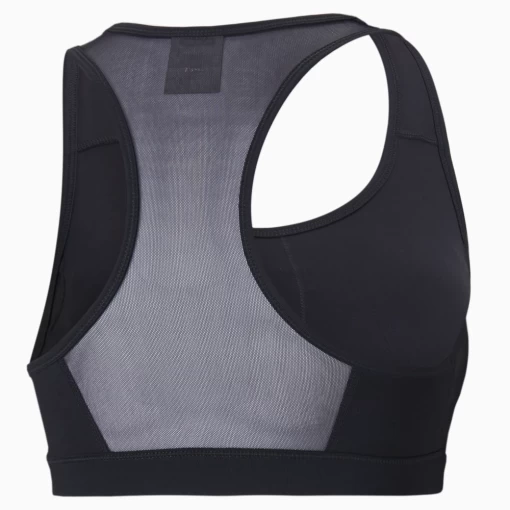 Топ жіночий Puma Mid Impact 4Keeps Bra чорного кольору