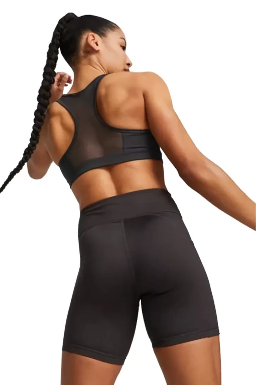 Топ жіночий Puma Mid Impact 4Keeps Bra чорного кольору