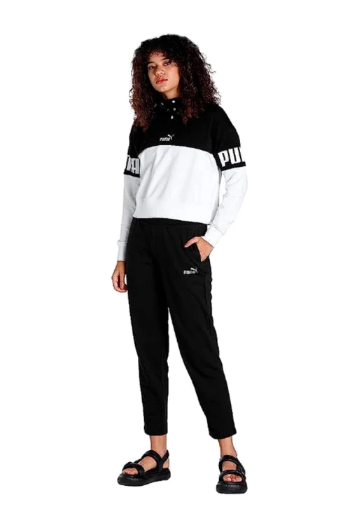 Спортивні штани жіночі Puma ESS Sweatpants чорного кольору 58684601