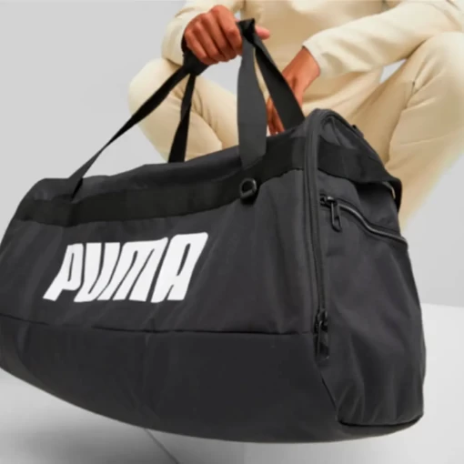 Сумка мужская-женская Puma Challenger Duffel Bag M черного цвета