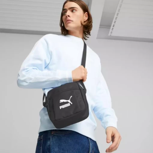 Сумка мужская Puma Classics Archive Portable черного цвета