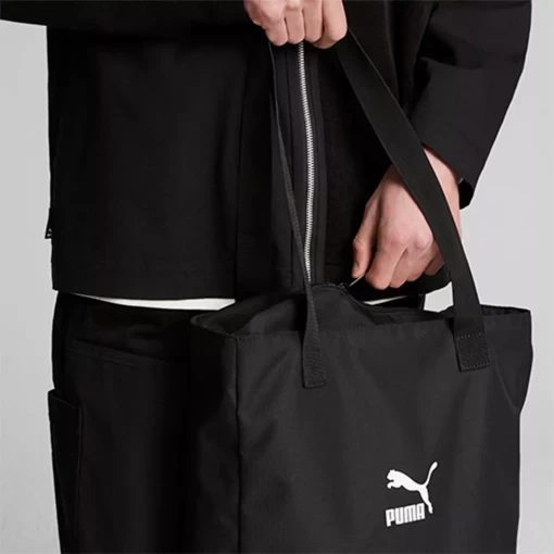 Сумка женская-мужская Puma Classics Archive Tote Bagr черного цвета