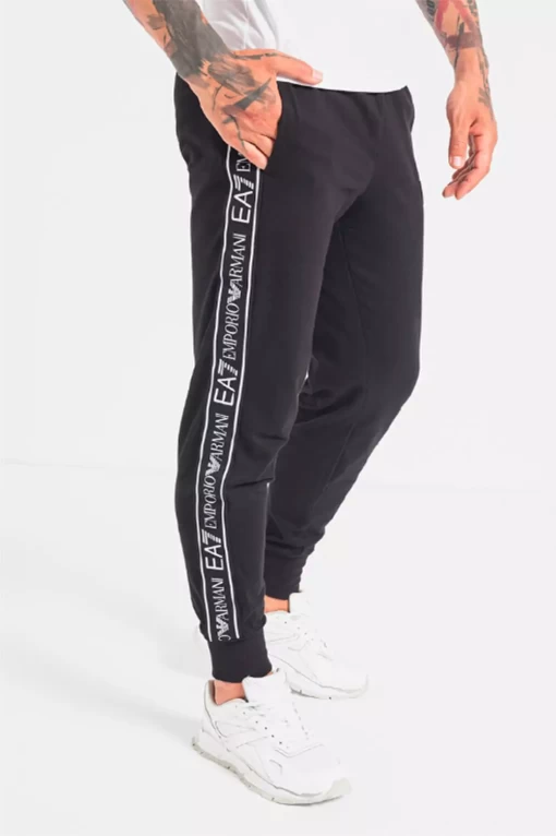 Штани спортивні чоловічі EA7 Emporio Armani Trouser чорного кольору