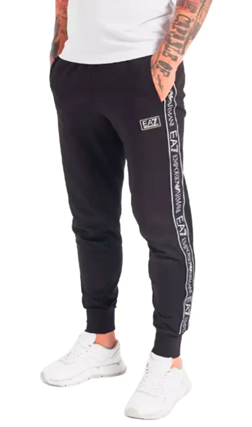 Штани спортивні чоловічі EA7 Emporio Armani Trouser чорного кольору
