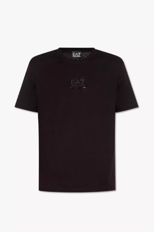 Футболка мужская EA7 Emporio Armani T-Shirt черного цвета