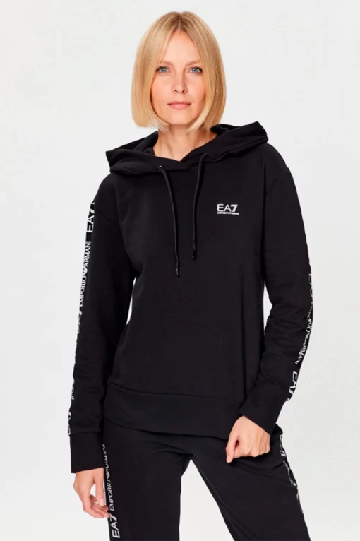 Спортивний костюм жіночий EA7 Emporio Armani Tracksuit чорного кольору