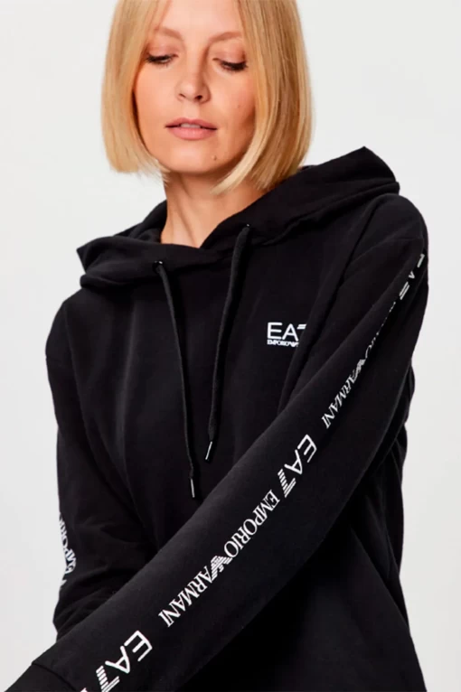 Спортивний костюм жіночий EA7 Emporio Armani Tracksuit чорного кольору