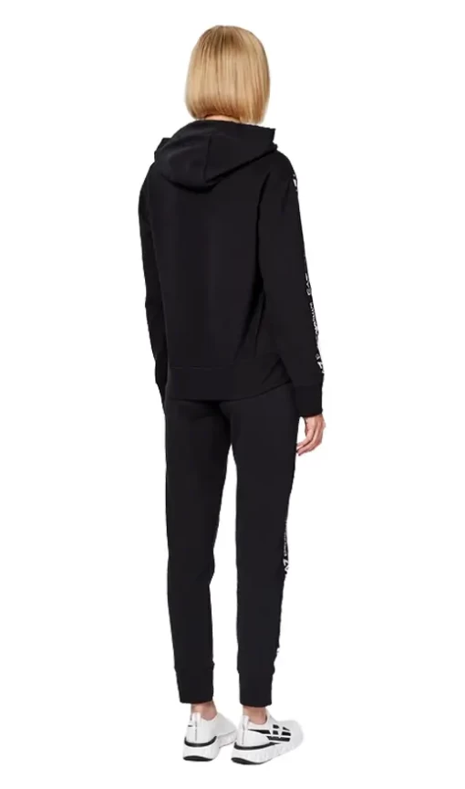 Спортивний костюм жіночий EA7 Emporio Armani Tracksuit чорного кольору