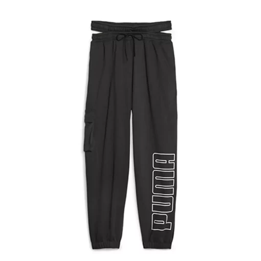 Спортивные брюки женские Puma Fit Move Jogger черного цвета 52386901