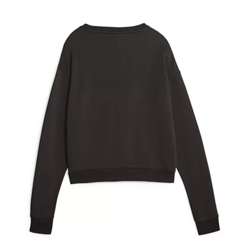 Худи женское Puma ESS+ Relaxed Crew FL черного цвета