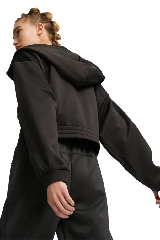 Куртка женская Puma Ferrari Style HD Swt Jkt Wmn черного цвета 62099201