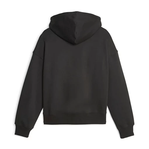 Худи женское Puma Classics Oversized Hoodie черного цвета 62140701