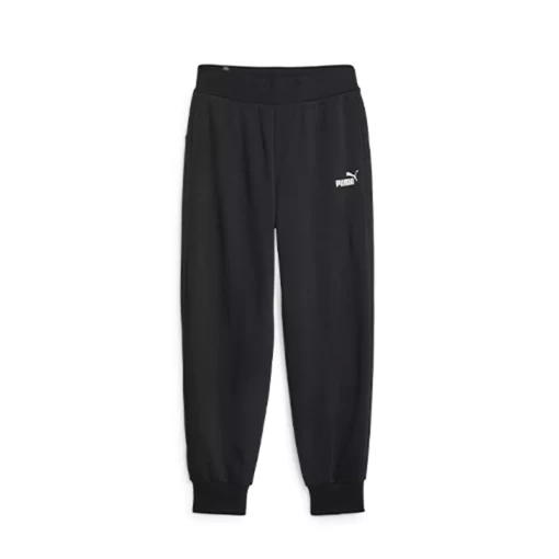 Спортивные брюки женские Puma ESS+ SmallLogo Comfort Pants черного цвета