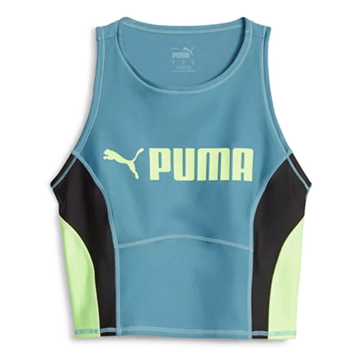 Топ жіночий Puma Fit Eversculpt Tank колір аква