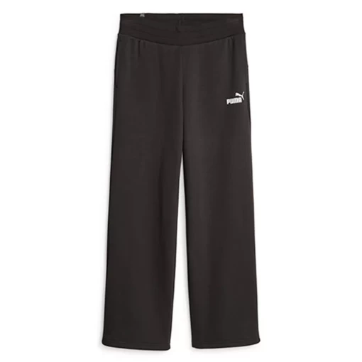 Спортивні штани жіночі Puma ESS+ Straight Leg Pants чорного кольору
