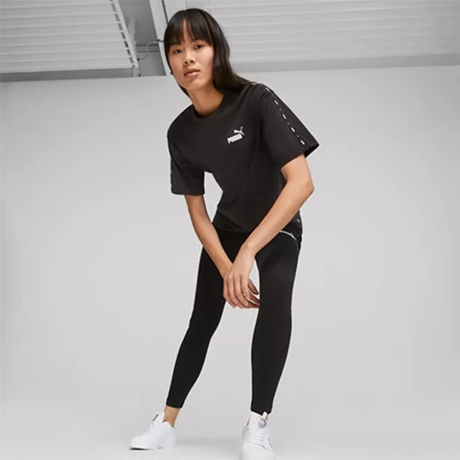 Легінси жіночі Puma ESS Tape Leggings чорного кольору